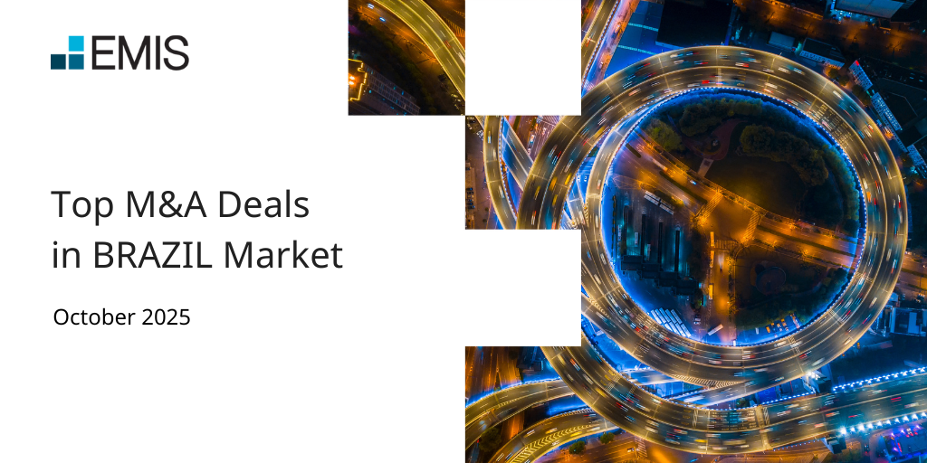 October 2025 top M&A deals in Brazil market